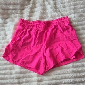 Avia Pink Athletic Shorts Lightweight Relaxed Fit